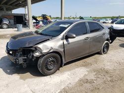 Salvage cars for sale from Copart West Palm Beach, FL: 2018 Toyota Corolla L