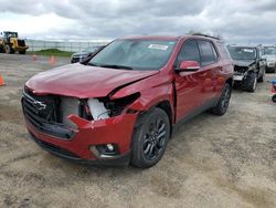 Salvage cars for sale at Mcfarland, WI auction: 2019 Chevrolet Traverse High Country