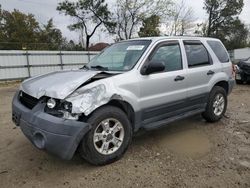 Salvage cars for sale at Hampton, VA auction: 2005 Ford Escape XLT