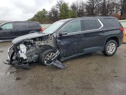 Salvage cars for sale at Brookhaven, NY auction: 2021 Chevrolet Traverse LT