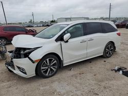 Salvage cars for sale from Copart Temple, TX: 2019 Honda Odyssey Elite