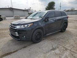 Toyota Highlander salvage cars for sale: 2018 Toyota Highlander SE