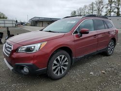 Subaru Outback salvage cars for sale: 2016 Subaru Outback 2.5I Limited