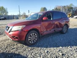 Salvage cars for sale from Copart Mebane, NC: 2013 Nissan Pathfinder S