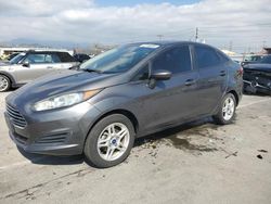 Salvage cars for sale from Copart Sun Valley, CA: 2017 Ford Fiesta SE