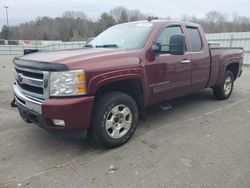 Salvage cars for sale at Assonet, MA auction: 2009 Chevrolet Silverado K1500 LT