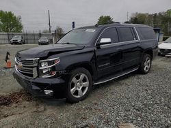 Salvage cars for sale from Copart Mebane, NC: 2015 Chevrolet Suburban K1500 LTZ