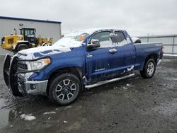 Salvage cars for sale at Airway Heights, WA auction: 2015 Toyota Tundra Double Cab SR/SR5