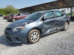 Salvage cars for sale from Copart Cartersville, GA: 2016 Toyota Corolla L