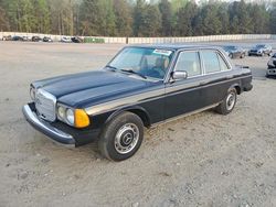 Salvage cars for sale at Gainesville, GA auction: 1981 Mercedes-Benz 300 D