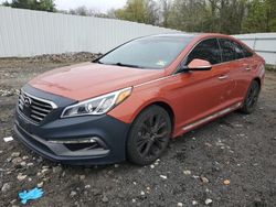 Salvage cars for sale from Copart Windsor, NJ: 2015 Hyundai Sonata Sport