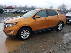 Salvage cars for sale at Hillsborough, NJ auction: 2018 Chevrolet Equinox LT