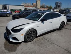 Hyundai salvage cars for sale: 2021 Hyundai Sonata N Line