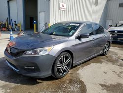 Salvage cars for sale from Copart New Orleans, LA: 2017 Honda Accord Sport Special Edition