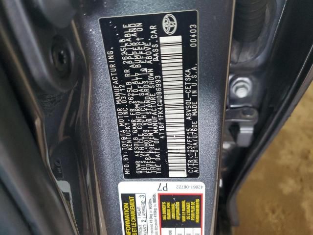 2012 Toyota Camry Base