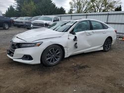 Salvage cars for sale at Finksburg, MD auction: 2021 Honda Accord EXL