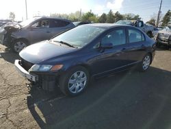 Salvage cars for sale at Denver, CO auction: 2007 Honda Civic LX