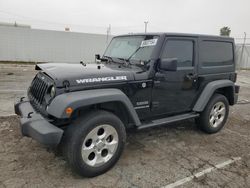 Salvage cars for sale at Van Nuys, CA auction: 2015 Jeep Wrangler Sport