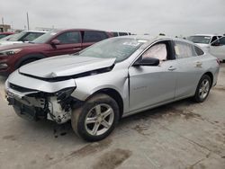 Salvage cars for sale at Grand Prairie, TX auction: 2019 Chevrolet Malibu LS