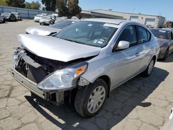 Nissan salvage cars for sale: 2017 Nissan Versa S