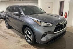 Toyota Highlander salvage cars for sale: 2021 Toyota Highlander XLE