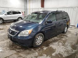 Salvage cars for sale at Milwaukee, WI auction: 2010 Honda Odyssey EXL