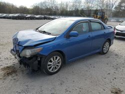 Salvage cars for sale at North Billerica, MA auction: 2010 Toyota Corolla Base
