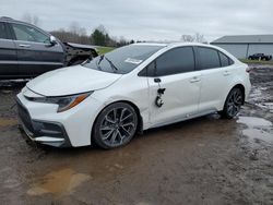 Salvage cars for sale from Copart Columbia Station, OH: 2020 Toyota Corolla XSE