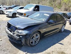 Salvage cars for sale from Copart Marlboro, NY: 2014 BMW 550 XI