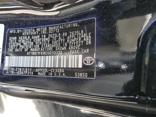 2012 Toyota Camry Hybrid