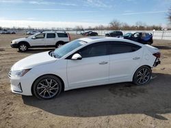 Salvage cars for sale from Copart Ontario Auction, ON: 2020 Hyundai Elantra SEL