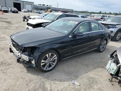 Salvage cars for sale at Harleyville, SC auction: 2017 Mercedes-Benz C300