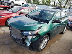 Salvage cars for sale at Bridgeton, MO auction: 2018 Chevrolet Equinox LS