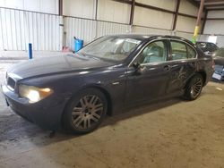 Salvage cars for sale from Copart Pennsburg, PA: 2004 BMW 745 I
