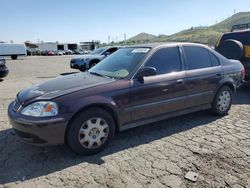 Salvage cars for sale at Colton, CA auction: 2000 Honda Civic LX