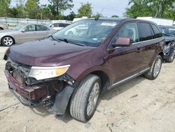 Salvage cars for sale at Hampton, VA auction: 2011 Ford Edge Limited