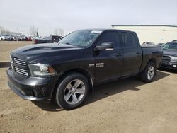 Salvage cars for sale from Copart Rocky View County, AB: 2013 Dodge RAM 1500 Sport