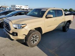 Salvage cars for sale at Grand Prairie, TX auction: 2020 Toyota Tacoma Double Cab