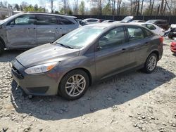 Salvage cars for sale at Waldorf, MD auction: 2018 Ford Focus SE