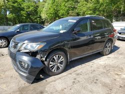 Vehiculos salvage en venta de Copart Austell, GA: 2017 Nissan Pathfinder S