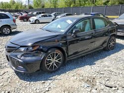 Toyota salvage cars for sale: 2024 Toyota Camry SE Night Shade