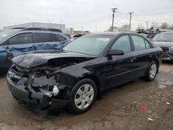 Salvage cars for sale at Chicago Heights, IL auction: 2007 Hyundai Sonata GLS