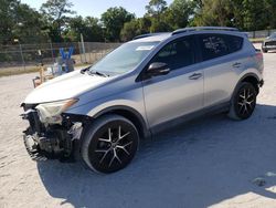 Salvage cars for sale at Fort Pierce, FL auction: 2016 Toyota Rav4 SE