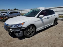 Salvage cars for sale at Bakersfield, CA auction: 2016 Honda Accord Sport