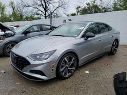 Hyundai Sonata Vehiculos salvage en venta: 2021 Hyundai Sonata SEL Plus