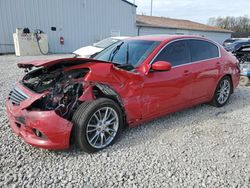 Salvage cars for sale from Copart Columbus, OH: 2012 Infiniti G37 Base