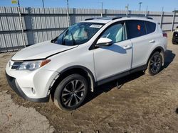 Toyota rav4 salvage cars for sale: 2015 Toyota Rav4 Limited