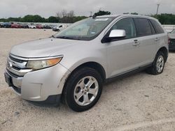 Salvage cars for sale at San Antonio, TX auction: 2011 Ford Edge SEL