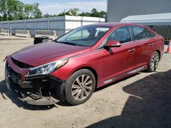 Salvage cars for sale from Copart Spartanburg, SC: 2016 Hyundai Sonata Sport