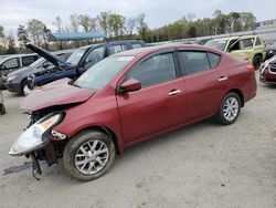 Vehiculos salvage en venta de Copart Spartanburg, SC: 2018 Nissan Versa S